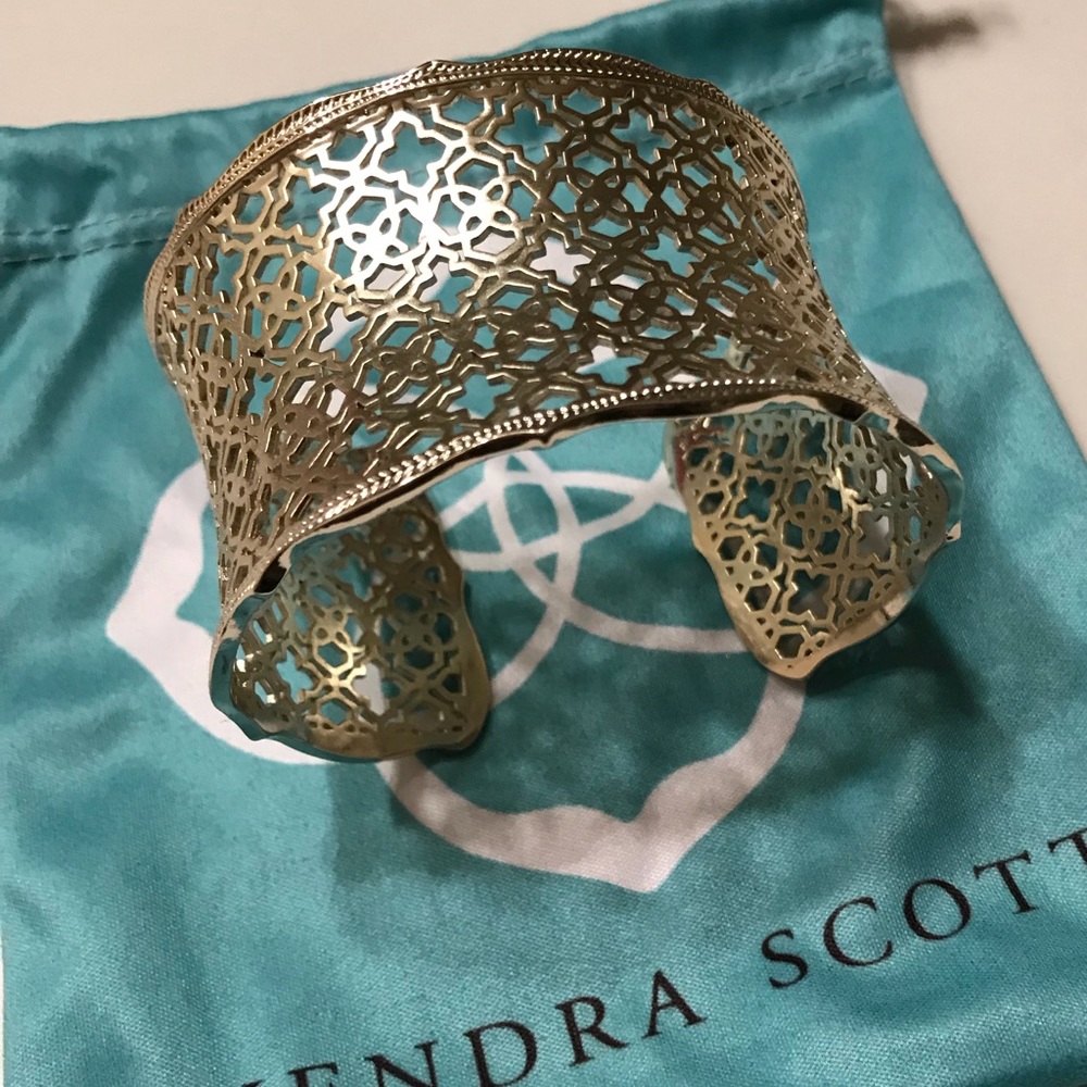Kendra Scott Candice Gold Cuff Bracelet
